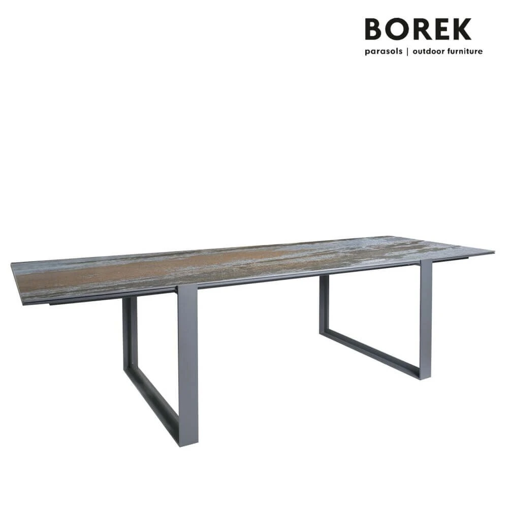 Großer Esstisch Für Den Garten Aus Aluminium Und Dekton Von Borek - Faro Esstisch 3 Großer Esstisch Für Den Garten Aus Aluminium Und Dekton Von Borek - Faro Esstisch