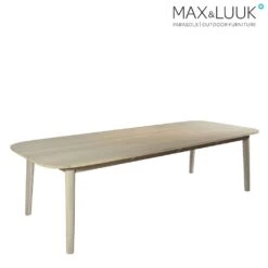 Großer Gartentisch Für Die Essecke Aus Teakholz Von Max & Luuk - Lennon Tisch