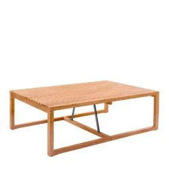 Großer Kaffeetisch Aus Teakholz Für Die Loungeecke Im Garten - Lucy Kaffeetisch