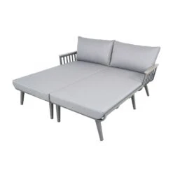 Großes Alu Gartenbett 2-teilig Mit Olefin-Auflagen Und Armlehnen - Luira 10 Großes Alu Gartenbett 2-teilig Mit Olefin-Auflagen Und Armlehnen - Luira -Gartentis Verkaufe grosses alu gartenbett 2 teilig mit olefin auflagen und armlehnen luira3