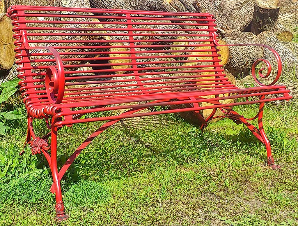 Gusseisen Sitzbank 2-Sitzer Für Den Garten Antik - Libretto 4 Gusseisen Sitzbank 2-Sitzer Für Den Garten Antik - Libretto – Bild 2