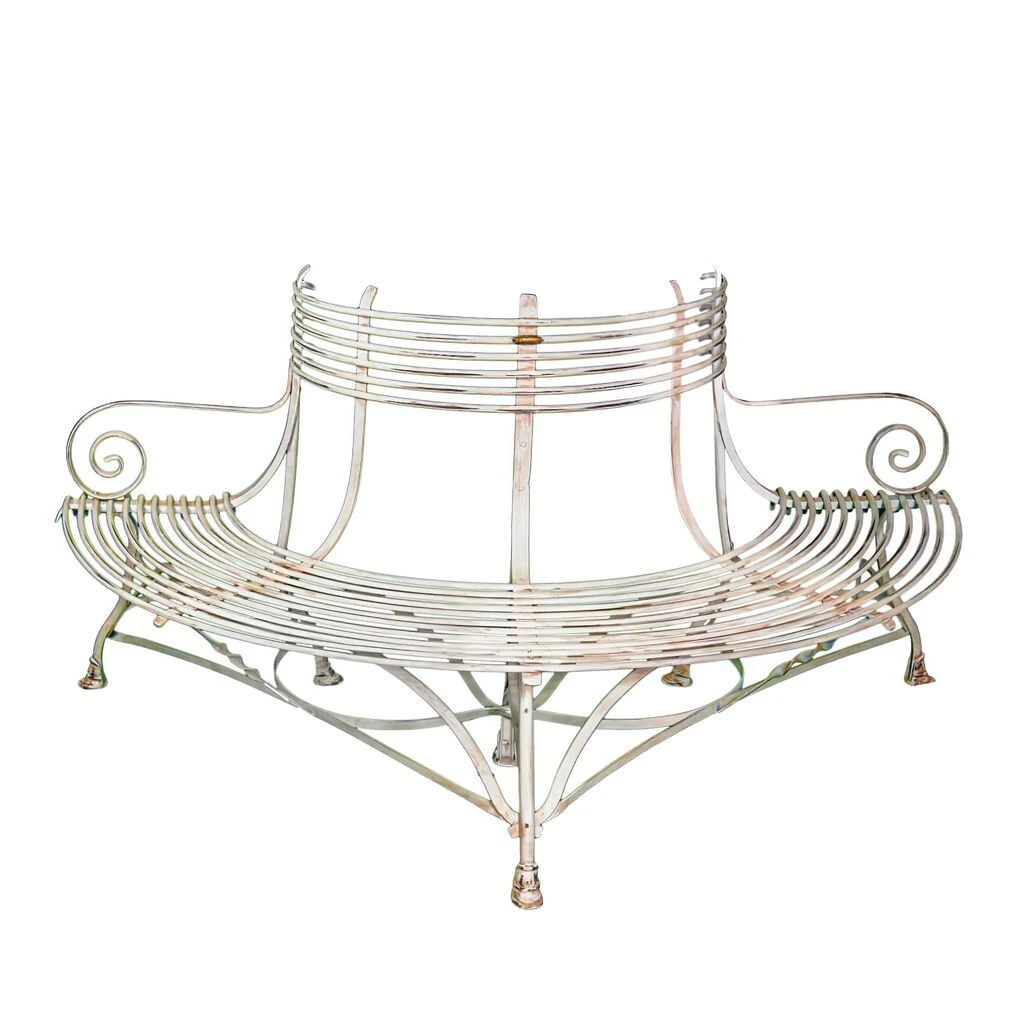 Halbrunde Bank Für Bäume Nostalgisch Antik - Egmond 3 Halbrunde Bank Für Bäume Nostalgisch Antik - Egmond