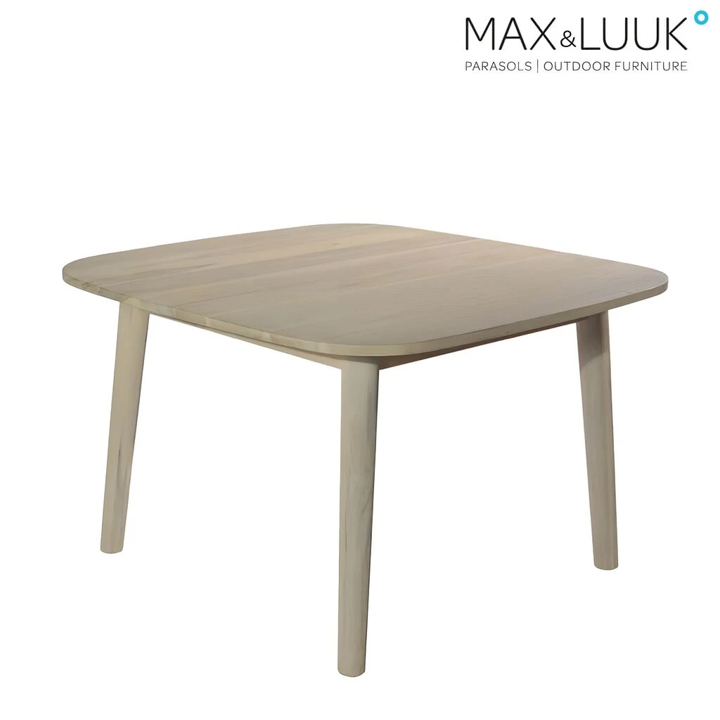 Heller Quadratischer Gartentisch Aus Teakholz Von Max & Luuk - Lennon Tisch 3 Heller Quadratischer Gartentisch Aus Teakholz Von Max & Luuk - Lennon Tisch