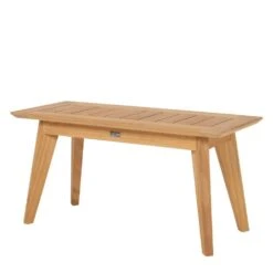 Hochwertige Gartenbank Aus Teakholz Ohne Rückenlehne - Rory Gartenbank