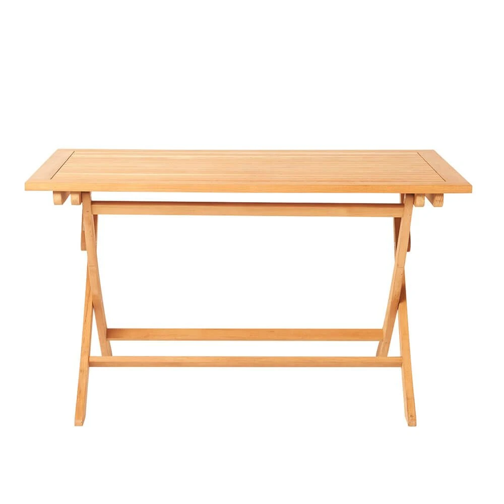 Hochwertiger Teakholz Garten Klapptisch - 130x75cm - Blake Klapptisch 5 Hochwertiger Teakholz Garten Klapptisch - 130x75cm - Blake Klapptisch – Bild 3