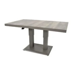 Höhenverstellbarer Alu-Keramik Gartentisch - Esstisch Flero