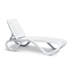 Hohe Gartenliege Stapelbar Mit 4-fach Neigung - Liege Rigol