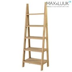 Hohes Regal Aus Teakholz Für Den Garten - Max&Luuk - Puck Regal