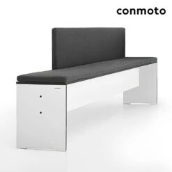 HPL Sitzbank Für 3 Personen Mit Rückenlehne - Gartenbank Riva