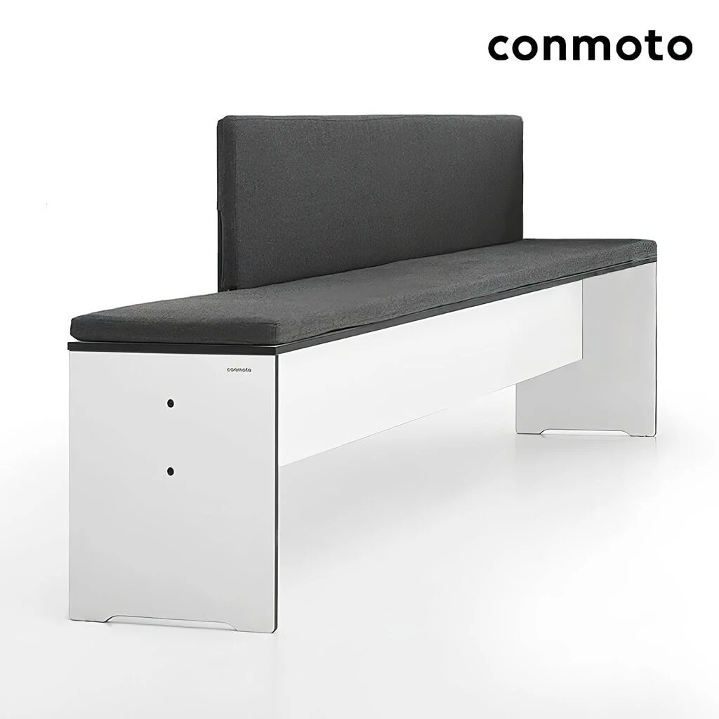 HPL Sitzbank Für 3 Personen Mit Rückenlehne - Gartenbank Riva 3 HPL Sitzbank Für 3 Personen Mit Rückenlehne - Gartenbank Riva