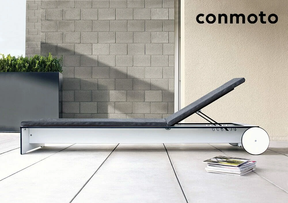 HPL Sonnenliege Mit Rollen - Verstellbare Rückenlehne - Riva Liege 5 HPL Sonnenliege Mit Rollen - Verstellbare Rückenlehne - Riva Liege – Bild 3