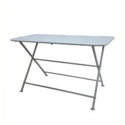 Klappbarer Gartentisch Wetterfest Aus Gusseisen - Youna