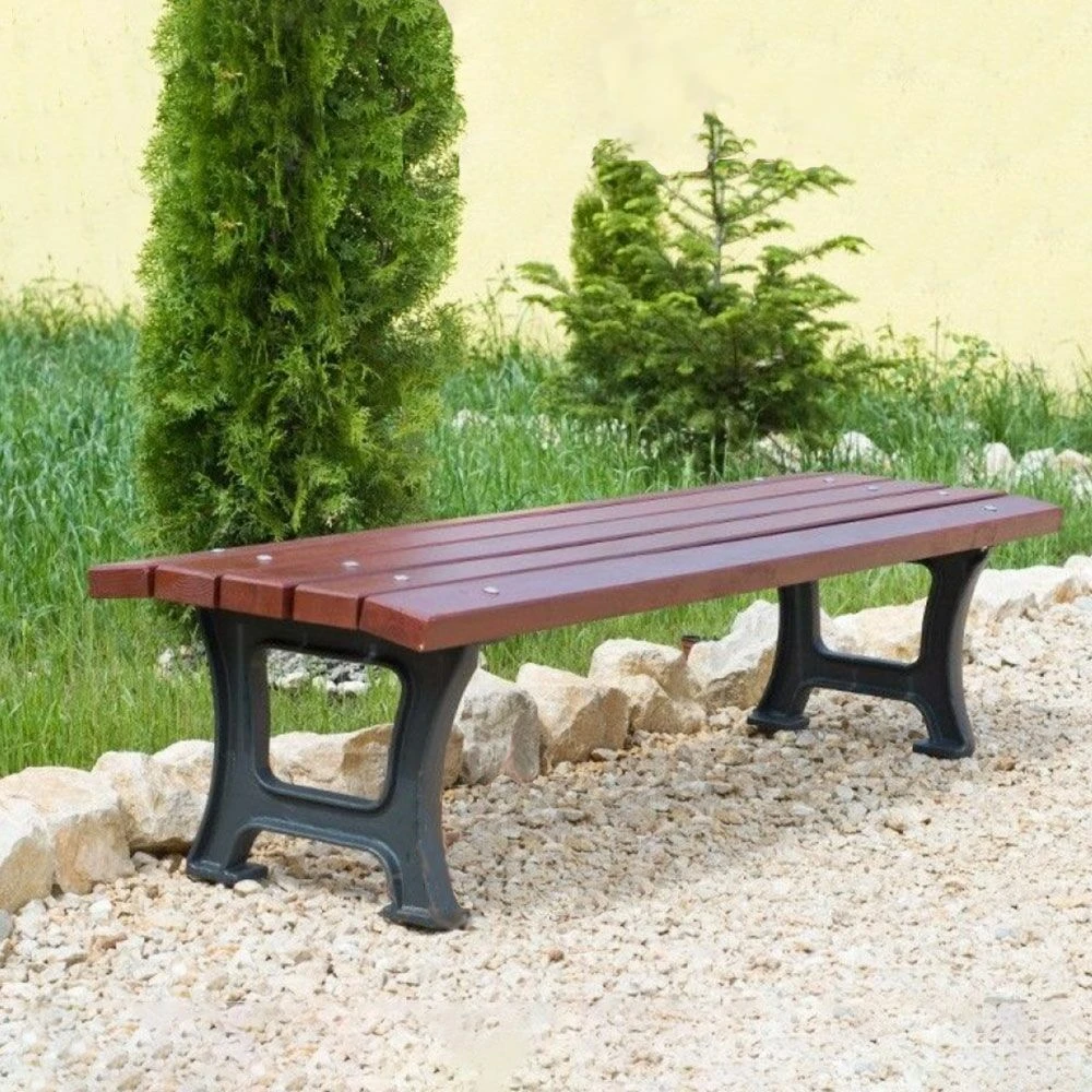 Klassische Bank Aus Gusseisen Und Holz Für Stadt Und Garten - Holger 4 Klassische Bank Aus Gusseisen Und Holz Für Stadt Und Garten - Holger – Bild 2