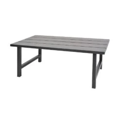 Klassischer Garten Loungetisch Aus Aluminium In Anthrazit - Verino