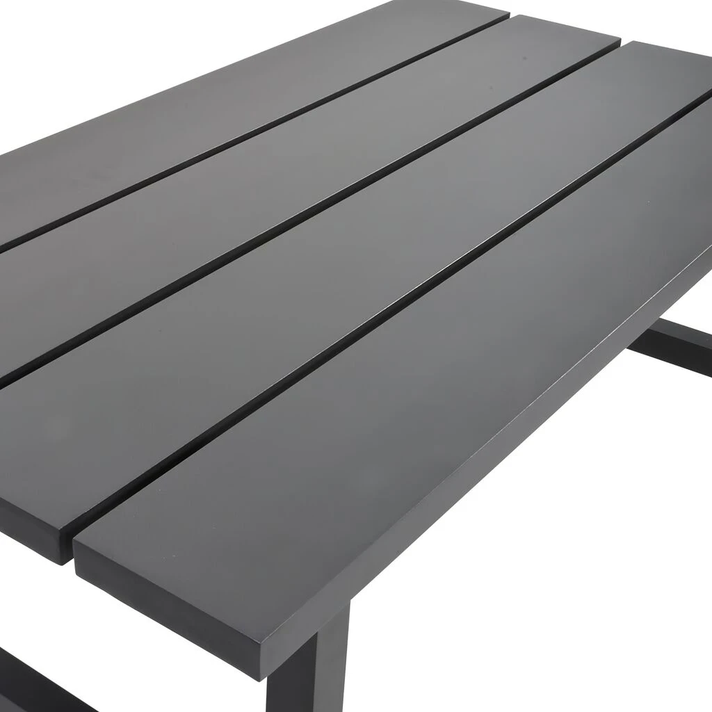 Klassischer Garten Loungetisch Aus Aluminium In Anthrazit - Verino 4 Klassischer Garten Loungetisch Aus Aluminium In Anthrazit - Verino – Bild 2