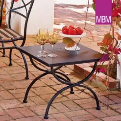 Kleiner Beistelltisch Aus Schmiedeeisen - Eckig - 60x60cm - MBM - Beistelltisch Medici 5 Kleiner Beistelltisch Aus Schmiedeeisen - Eckig - 60x60cm - MBM - Beistelltisch Medici -Gartentis Verkaufe kleiner beistelltisch aus schmiedeeisen eckig 60x60cm mbm beistelltisch medici2