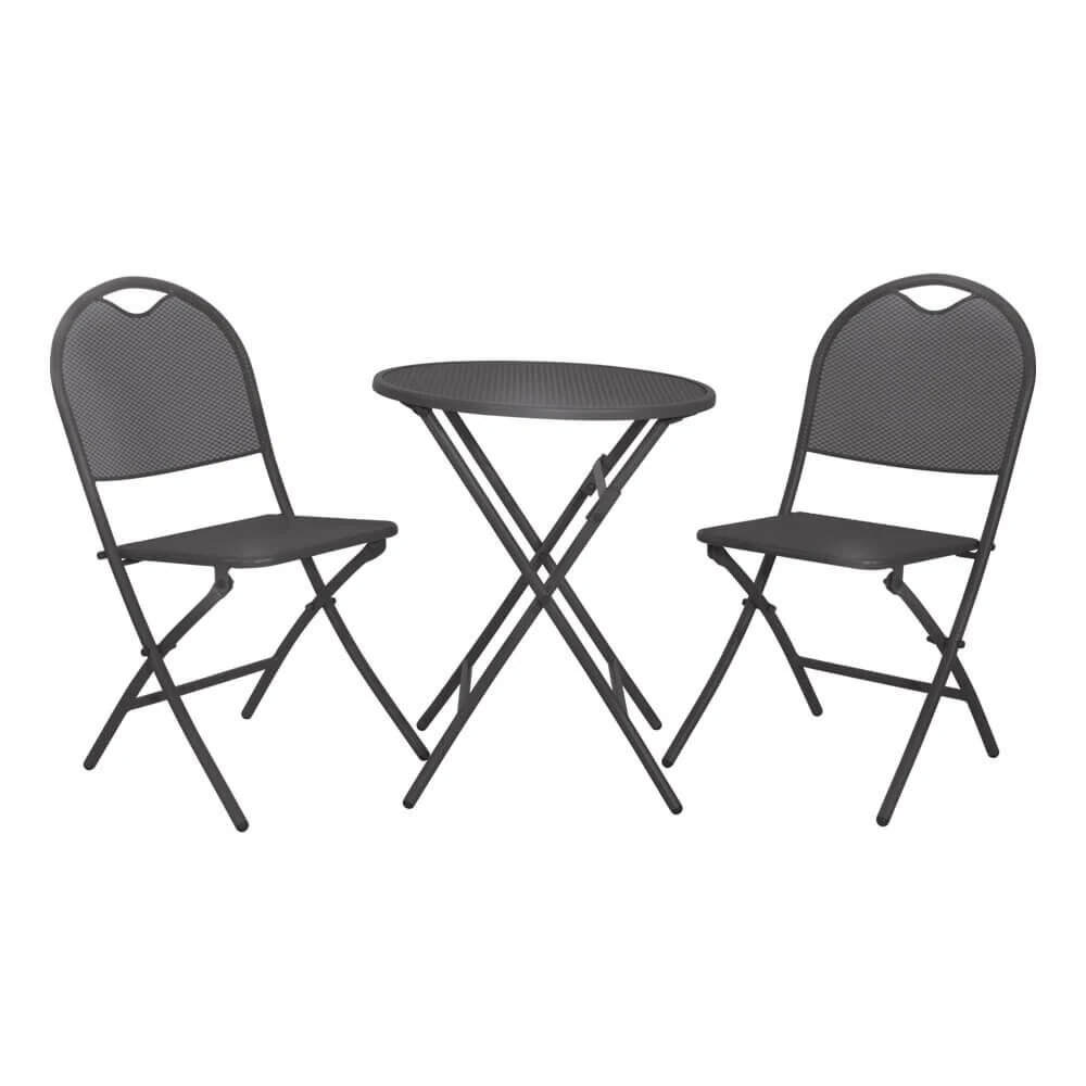 Kleines Bistroset In Anthrazit Für 2 Personen - Kaffeeset Plero 3 Kleines Bistroset In Anthrazit Für 2 Personen - Kaffeeset Plero