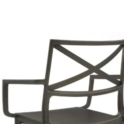 Landhaus-Stil Sitzgruppe Für 4 Personen In Metalloptik - Antikro -Gartentis Verkaufe landhaus stil sitzgruppe fuer 4 personen in metalloptik antikro7