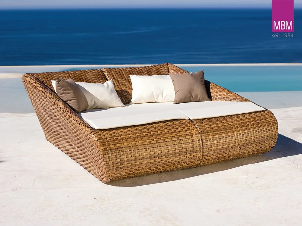 Lounge Relaxliege Links Für Garten - MBM - Alu & Geflecht Rattanoptik - Braun - Madrigal Relax-Lounge Links 4 Lounge Relaxliege Links Für Garten - MBM - Alu & Geflecht Rattanoptik - Braun - Madrigal Relax-Lounge Links – Bild 2