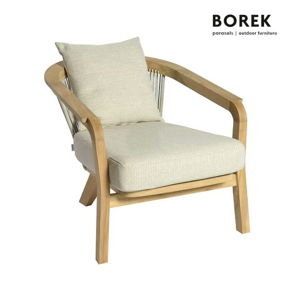 Loungeecke Von Borek Aus Teakholz Und Rope - Gartengarnitur Chepri 6 Loungeecke Von Borek Aus Teakholz Und Rope - Gartengarnitur Chepri – Bild 4
