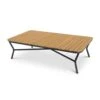 Loungetisch 140cm Mit Holz Und Aluminium - Loungetisch Amaros 2 Loungetisch 140cm Mit Holz Und Aluminium - Loungetisch Amaros -Gartentis Verkaufe loungetisch 140cm mit holz und aluminium loungetisch amaros