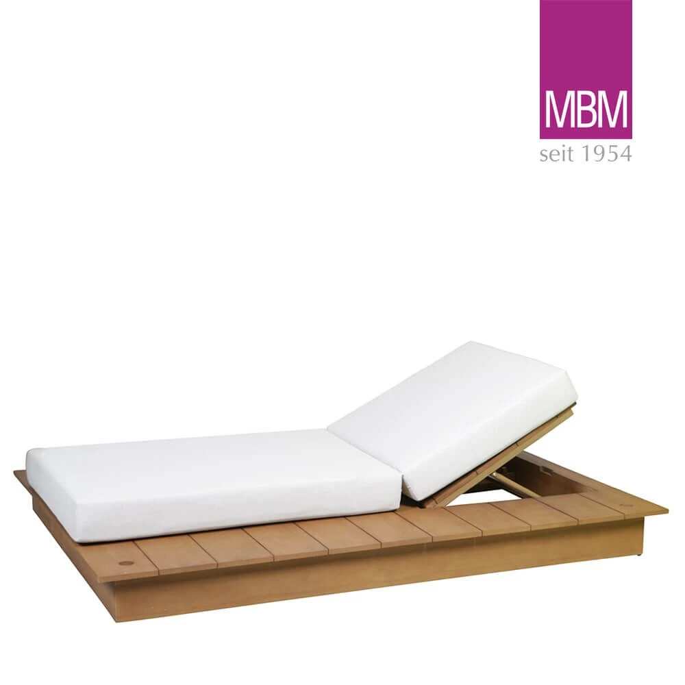 MBM Einzelliege Mit Auflagen Für Draußen - Rechts - La Villa Day Bed Einzelliege 3 MBM Einzelliege Mit Auflagen Für Draußen - Rechts - La Villa Day Bed Einzelliege