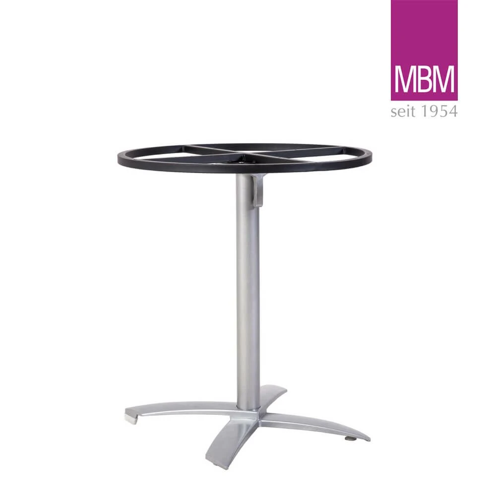 Metall Gartentisch Rund - MBM - Modern - Resysta Tischplatte - Bistro Tisch 3 Metall Gartentisch Rund - MBM - Modern - Resysta Tischplatte - Bistro Tisch