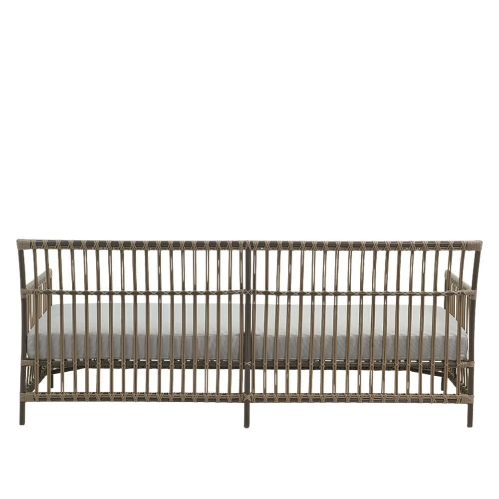 Moccafarbene Lounge Bank Für Drei Personen Mit Rückenlehne - Bank Caya 4 Moccafarbene Lounge Bank Für Drei Personen Mit Rückenlehne - Bank Caya – Bild 3