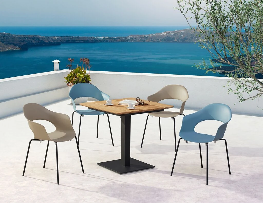 Moderne 4-Sitzer Möbelgruppe Mit Quadratischem Tisch - Rumino 4 Moderne 4-Sitzer Möbelgruppe Mit Quadratischem Tisch - Rumino – Bild 2