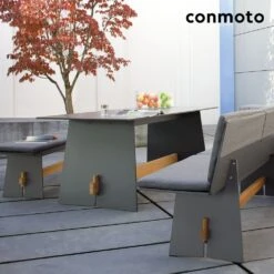 Moderne Sitzgruppe Für 8 Personen Aus HPL - Tension Sitzgruppe