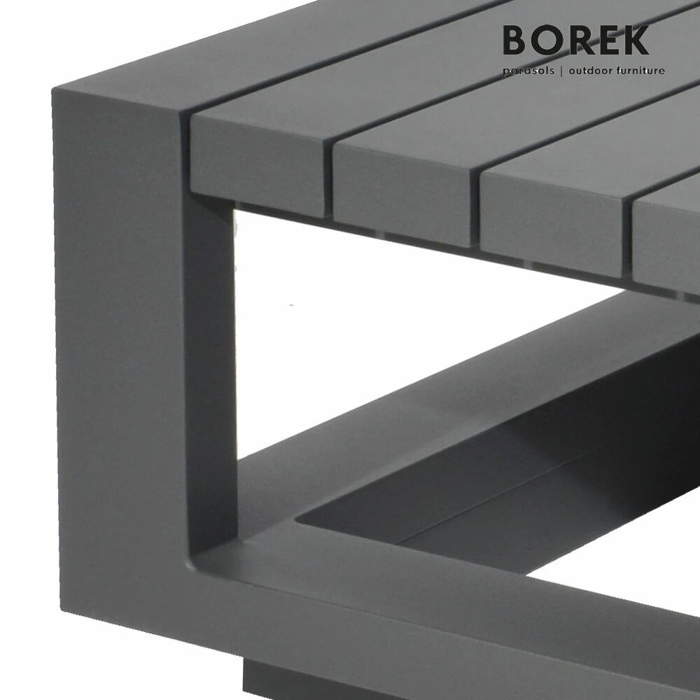Moderner Couchtisch Für Garten & Terrasse Aus Alu - Borek - 40x90x90cm - Murcia Couchtisch 4 Moderner Couchtisch Für Garten & Terrasse Aus Alu - Borek - 40x90x90cm - Murcia Couchtisch – Bild 2