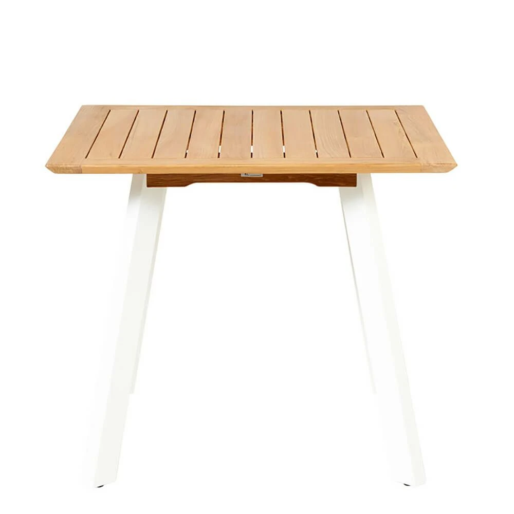 Moderner Gartentisch Aus Teakholz & Alu - Quadratisch - Rory Gartentisch 3 Moderner Gartentisch Aus Teakholz & Alu - Quadratisch - Rory Gartentisch
