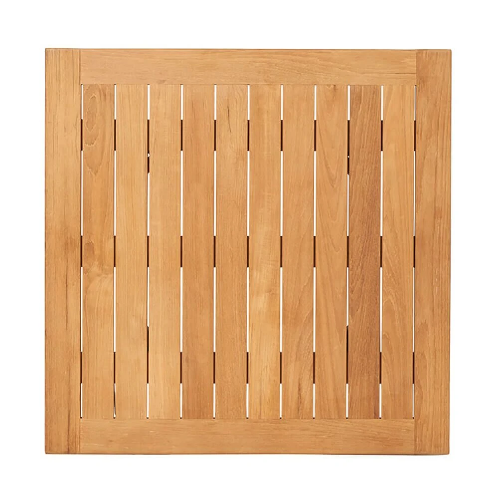 Moderner Gartentisch Aus Teakholz & Alu - Quadratisch - Rory Gartentisch 4 Moderner Gartentisch Aus Teakholz & Alu - Quadratisch - Rory Gartentisch – Bild 2