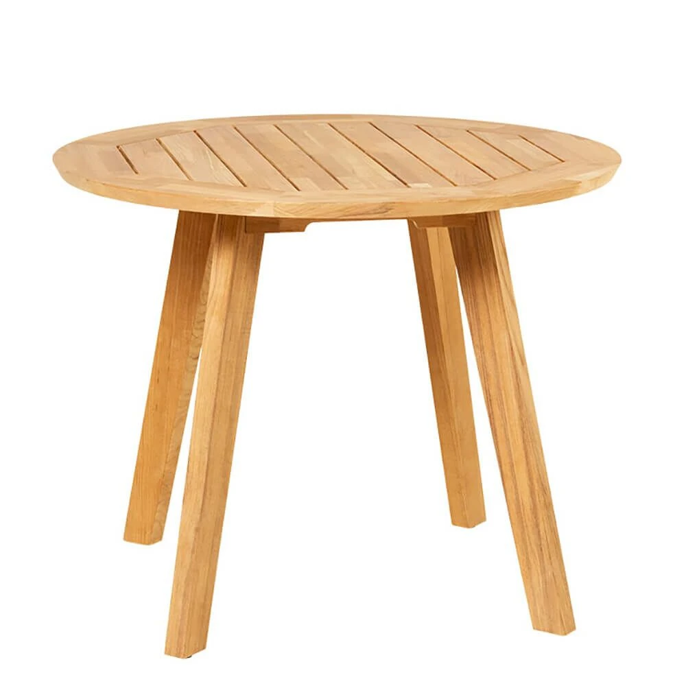 Moderner Runder Gartentisch Aus Teakholz - Darcey M Gartentisch 3 Moderner Runder Gartentisch Aus Teakholz - Darcey M Gartentisch
