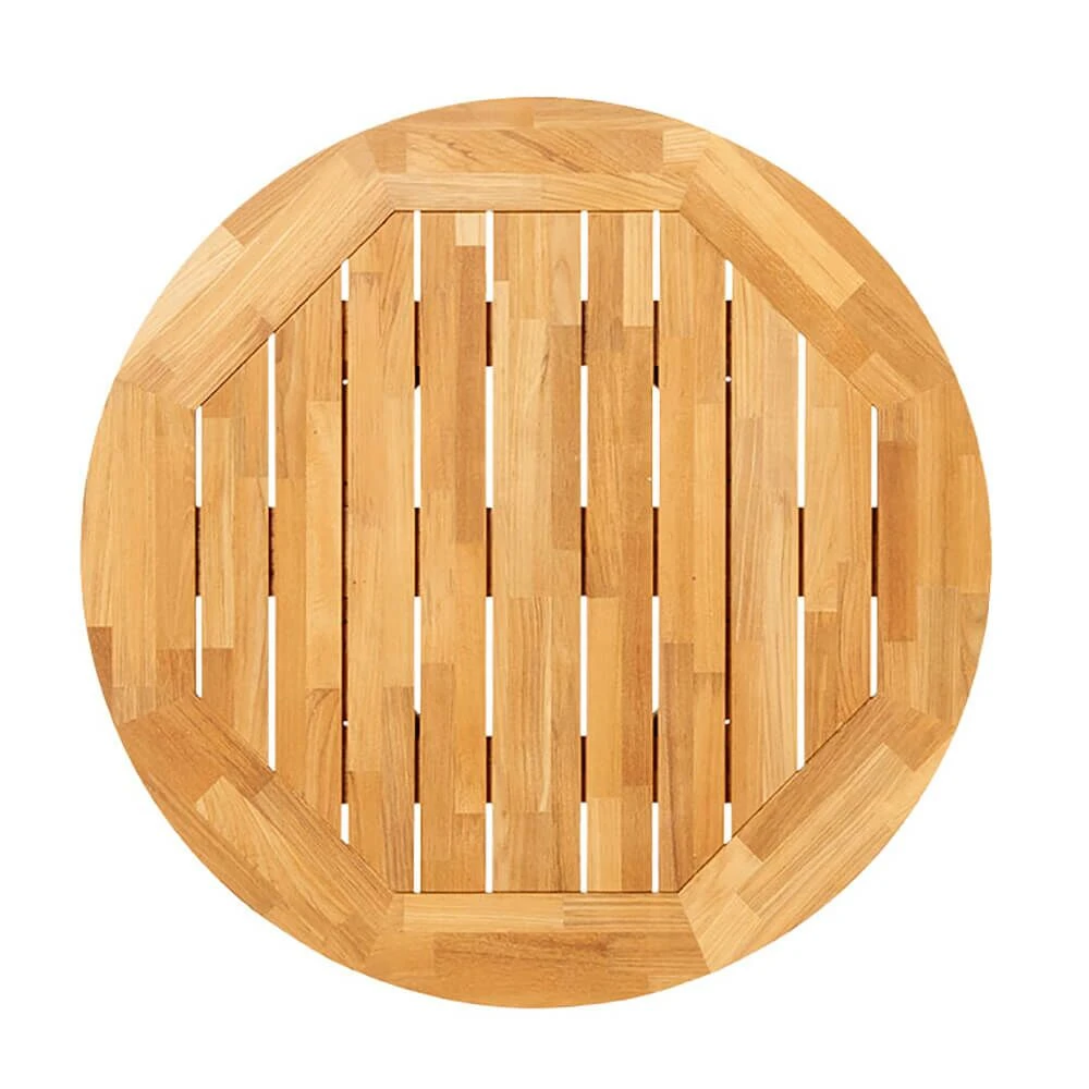 Moderner Runder Gartentisch Aus Teakholz - Darcey M Gartentisch 4 Moderner Runder Gartentisch Aus Teakholz - Darcey M Gartentisch – Bild 2