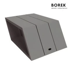 Moderner Tisch Aus Aluminium - Anthrazit - Viking Beistelltisch