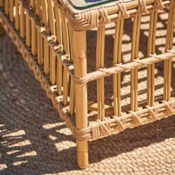 Outdoor-Beistelltisch Aus Aluminium Und Polyrattan - Beistelltisch Caya -Gartentis Verkaufe outdoor beistelltisch aus aluminium und polyrattan beistelltisch caya4