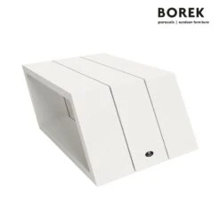 Outdoor Beistelltisch Aus Aluminium Von Borek - 32x49x83cm - Viking Beistelltisch