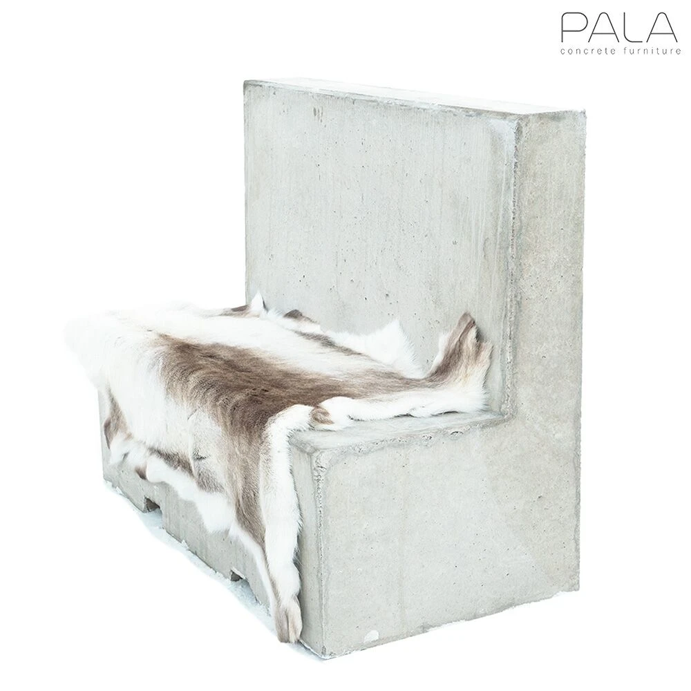 Outdoor Betonbank Für Gärten, Parkanlagen Und Städte - Elino 3 Outdoor Betonbank Für Gärten, Parkanlagen Und Städte - Elino