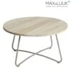 Outdoor Couchtisch Aus Aluminium & Teakholz - 80cm - Rund - Max&Luuk - Lily Loungetisch 2 Outdoor Couchtisch Aus Aluminium & Teakholz - 80cm - Rund - Max&Luuk - Lily Loungetisch -Gartentis Verkaufe outdoor couchtisch aus aluminium teakholz 80cm rund max luuk lily loungetisch