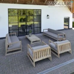 Outdoor Couchtisch Aus Teakholz - 161x76cm - Max&Luuk - Mason Couchtisch -Gartentis Verkaufe outdoor couchtisch aus teakholz 161x76cm max luuk mason couchtisch3