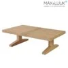 Outdoor Loungetisch Aus Teakholz - 140x80cm - Max&Luuk - Bruce Loungetisch -Gartentis Verkaufe outdoor loungetisch aus teakholz 140x80cm max luuk bruce loungetisch
