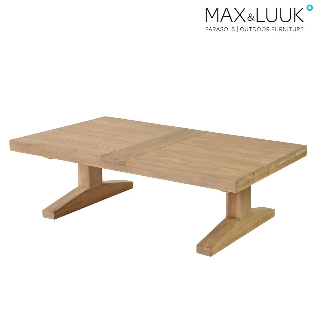 Outdoor Loungetisch Aus Teakholz - 140x80cm - Max&Luuk - Bruce Loungetisch 3 Outdoor Loungetisch Aus Teakholz - 140x80cm - Max&Luuk - Bruce Loungetisch