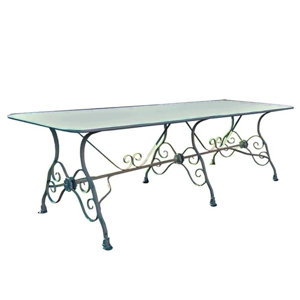 Outdoor Möbel Gartentisch Groß Eckig Antik - Renan 3 Outdoor Möbel Gartentisch Groß Eckig Antik - Renan