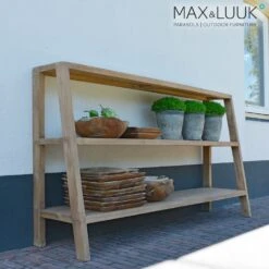 Outdoor Regal Aus Teakholz - 150cm - Max&Luuk - Puck Regal 10 Outdoor Regal Aus Teakholz - 150cm - Max&Luuk - Puck Regal -Gartentis Verkaufe outdoor regal aus teakholz 150cm max luuk puck regal4