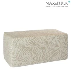 Quaderförmiger Sitzhocker Aus Wetterfesten Materialien Von Max & Luuk - Ian Hocker