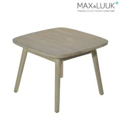 Quadratischer Beistelltisch Aus Teakholz Von Max & Luuk - Lennon Beistelltisch