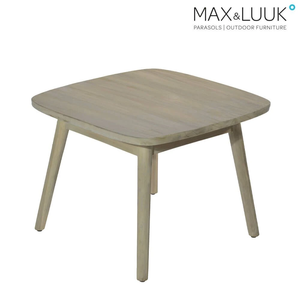 Quadratischer Beistelltisch Aus Teakholz Von Max & Luuk - Lennon Beistelltisch 3 Quadratischer Beistelltisch Aus Teakholz Von Max & Luuk - Lennon Beistelltisch