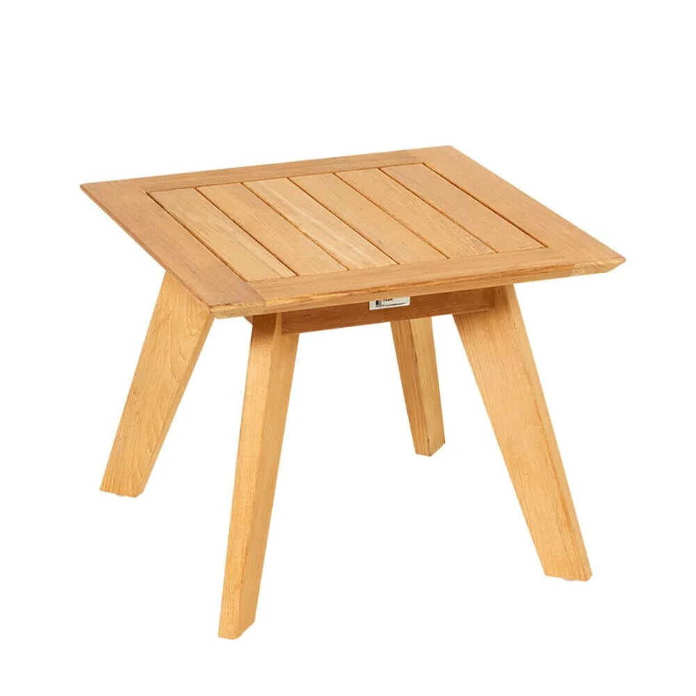 Quadratischer Beistelltisch Für Draußen - Teakholz - 50x50cm - Rory Beistelltisch 3 Quadratischer Beistelltisch Für Draußen - Teakholz - 50x50cm - Rory Beistelltisch