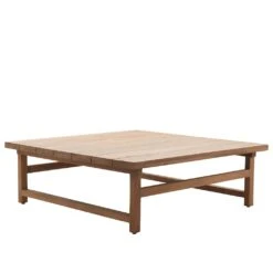 Quadratischer Kaffeetisch Aus Teakholz Für Den Garten - Kaffeetisch Hanny